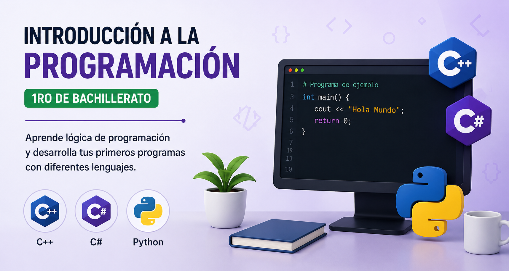Introducción a la Programación – C++, C# y Python
