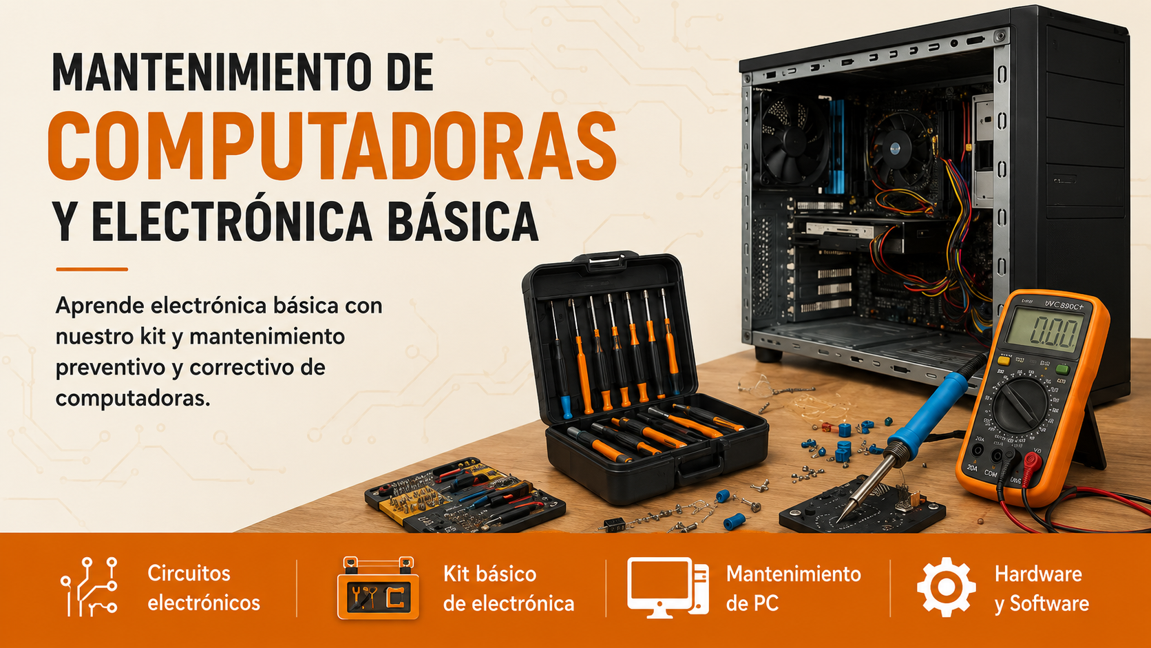 Mantenimiento de Computadoras y Electrónica Básica